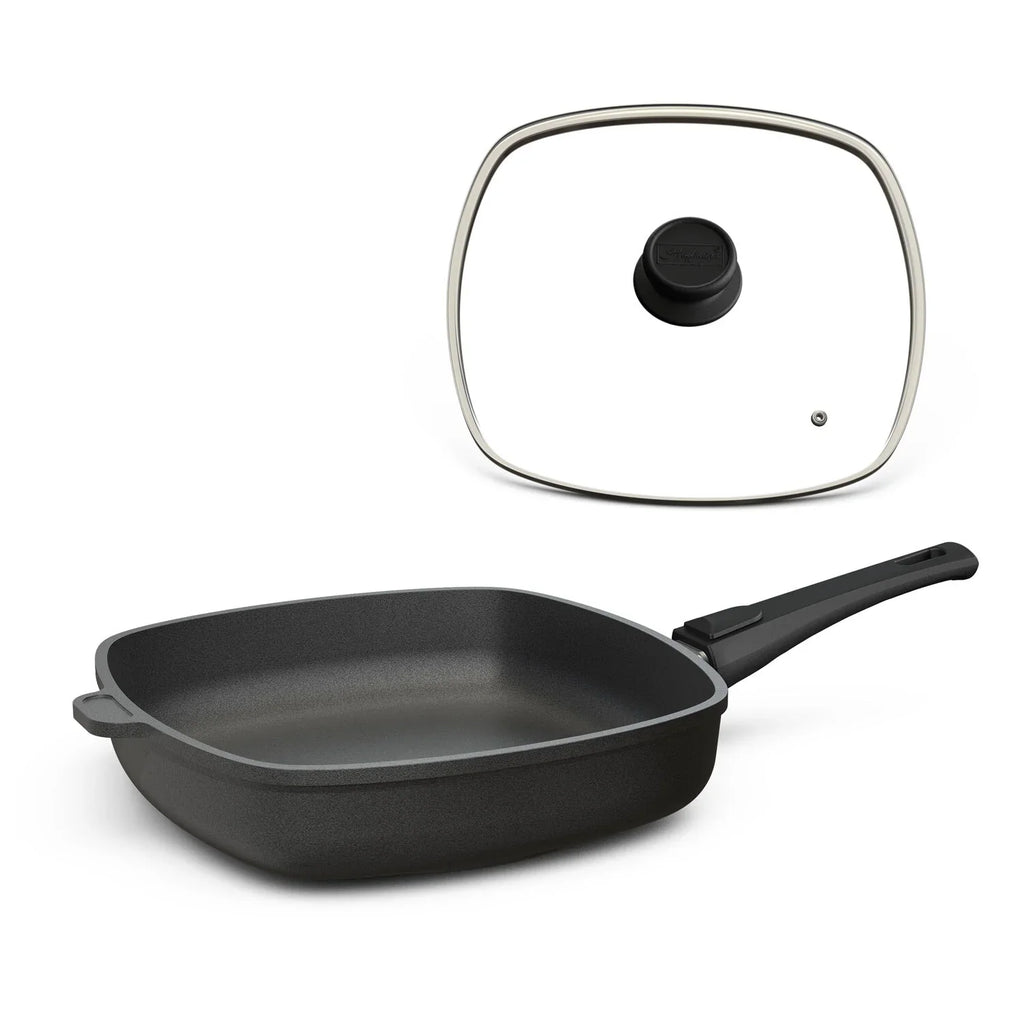 2025 Sartenes cuadradas 20-28 cm con tapa opcional