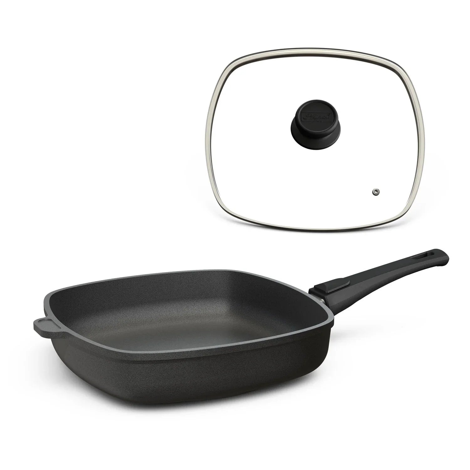 2025 Sartenes cuadradas 20-28 cm con tapa opcional