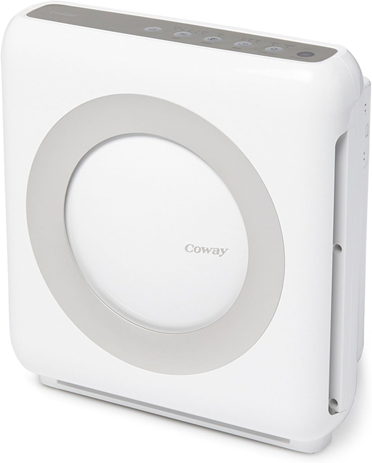 Purificador True HEPA con Monitoreo de Calidad de Aire, Modo Automático, Temporizador, Indicador de Filtro y Modo Eco, 16.8 x 18.3 x 9.7 pulgadas, Blanco