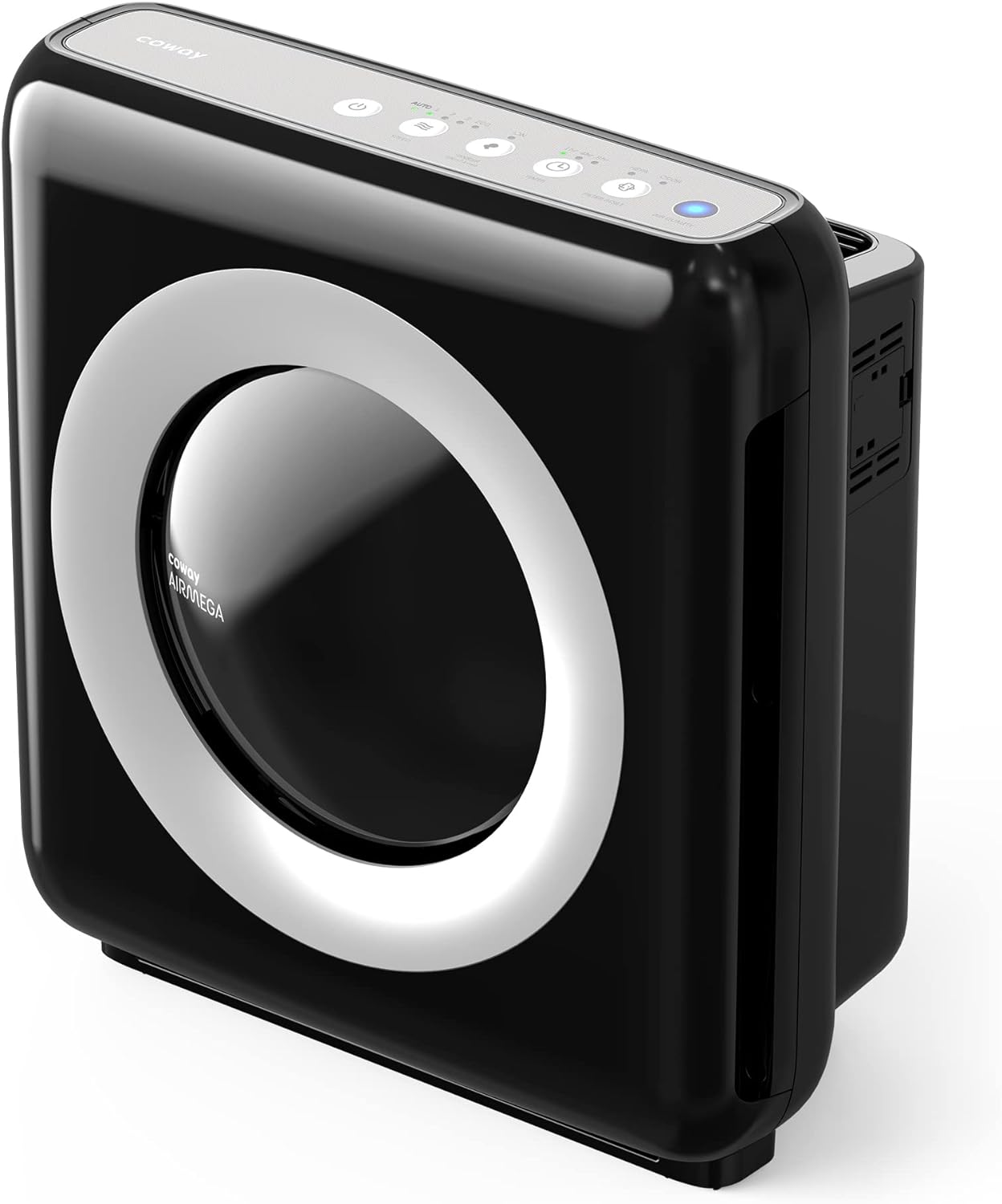 Purificador True HEPA con Monitoreo de Calidad de Aire, Modo Automático, Temporizador, Indicador de Filtro y Modo Eco, 16.8 x 18.3 x 9.7 pulgadas, Blanco