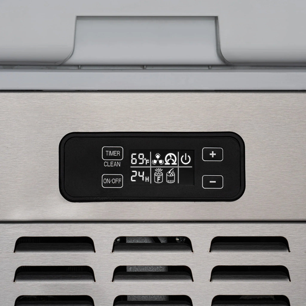 2025 Máquina de Hielo en Trozos Newair 15” Empotrable – 66 lb/día – Acero Inoxidable