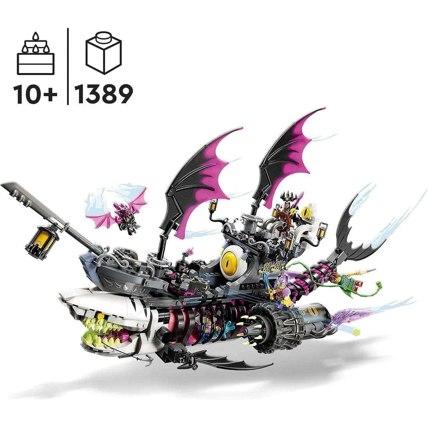 Lego Dreamzzz Barco Tiburón Pesadilla 71469