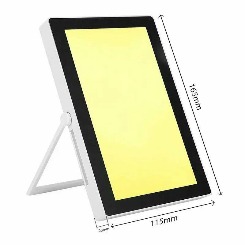 Caja de Lámpara de Terapia de Luz Premium para Trastorno Afectivo Estacional (Lámpara de Luz Solar para la Depresión)