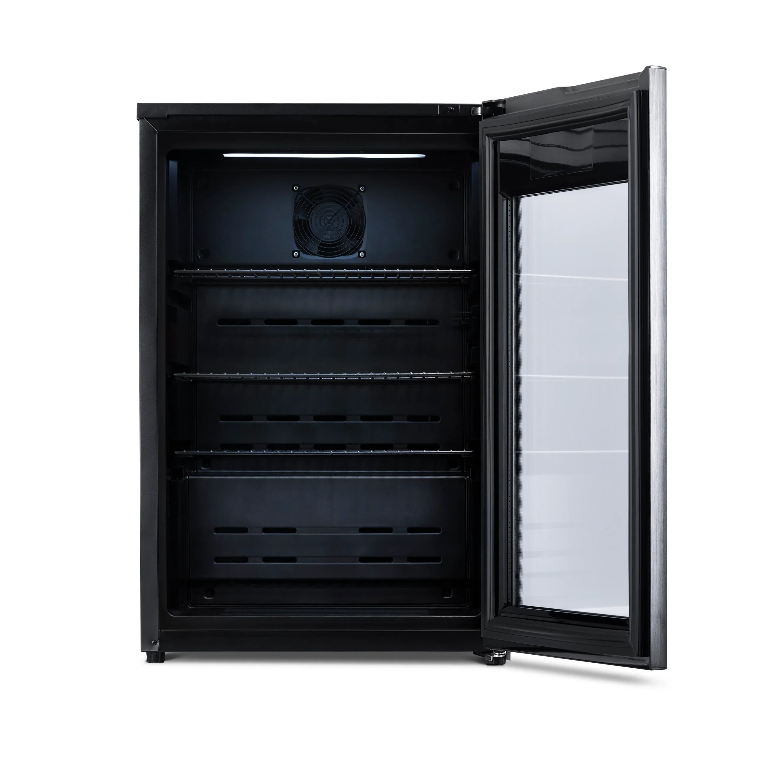 2025 Newair® Refrigerador de Bebidas Negro Independiente para 125 Latas con Función de Congelación Rápida – 22,1”