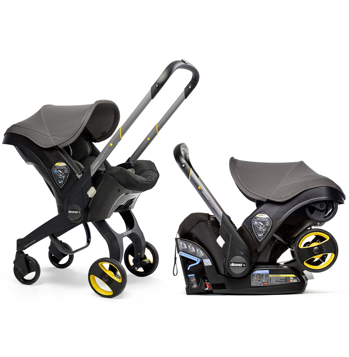 2025 Doona™ Cochecito con asiento de auto y base LATCH