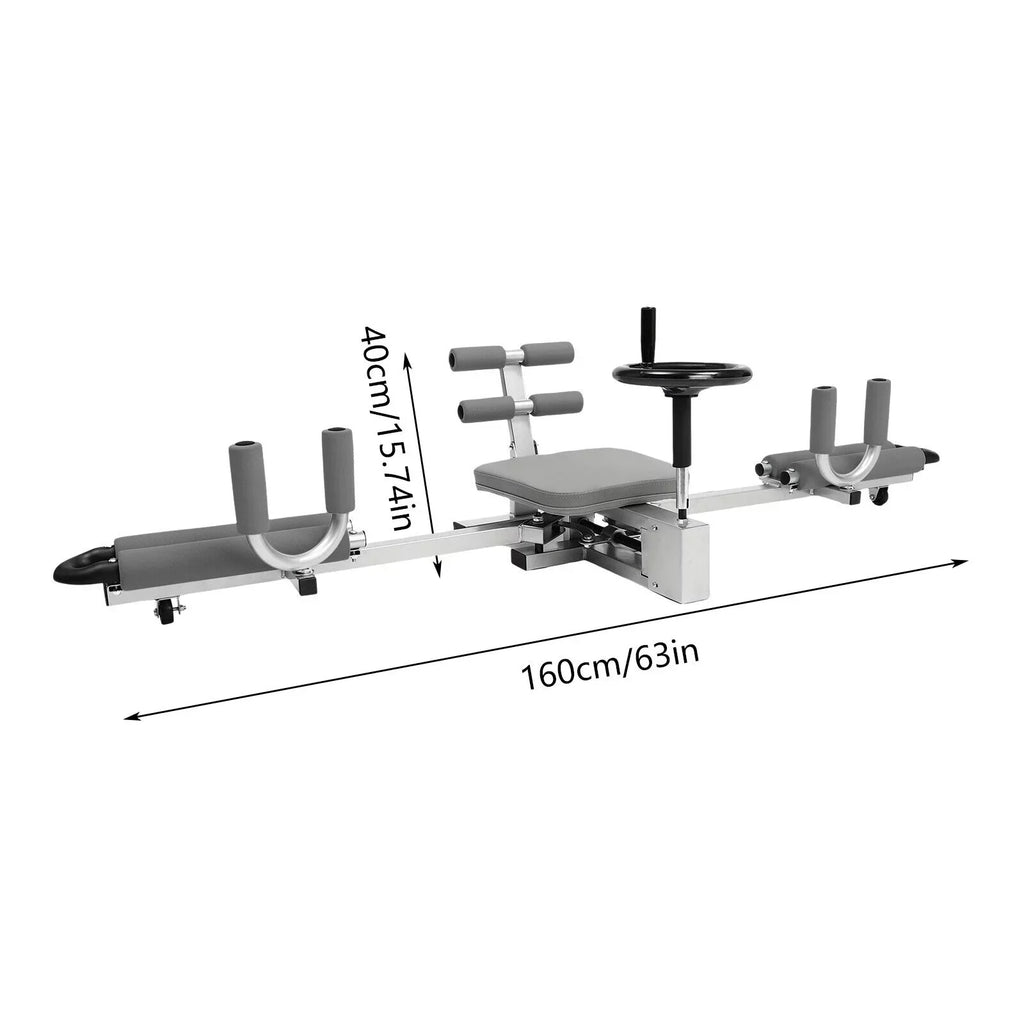 Máquina profesional de estiramiento de piernas Miu Meow (149 kg), dispositivo sólido para mejorar la flexibilidad, equipo de ejercicio para estocadas, ideal para yoga y gimnasio en casa.