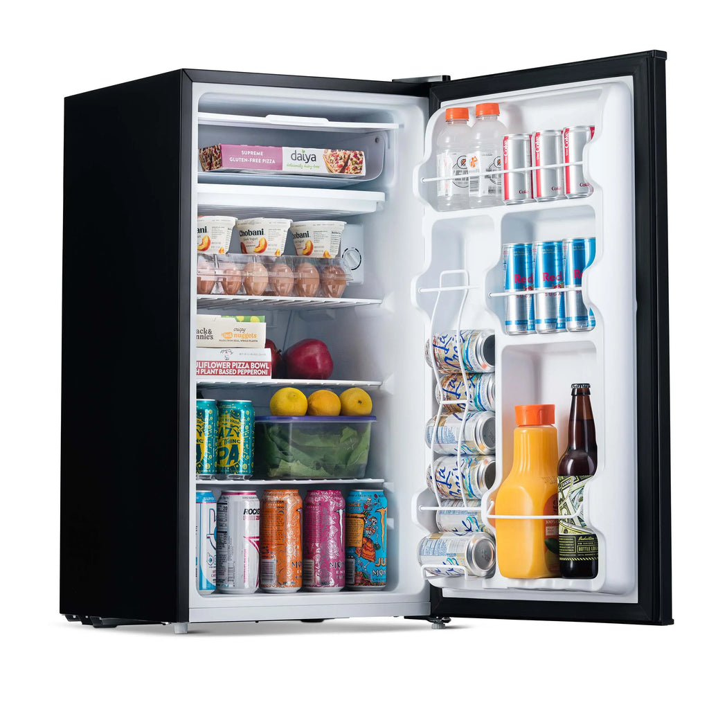 2025 Refrigerador Mini Bar Compacto Newair con Congelador – Negro (3,3 pies³)