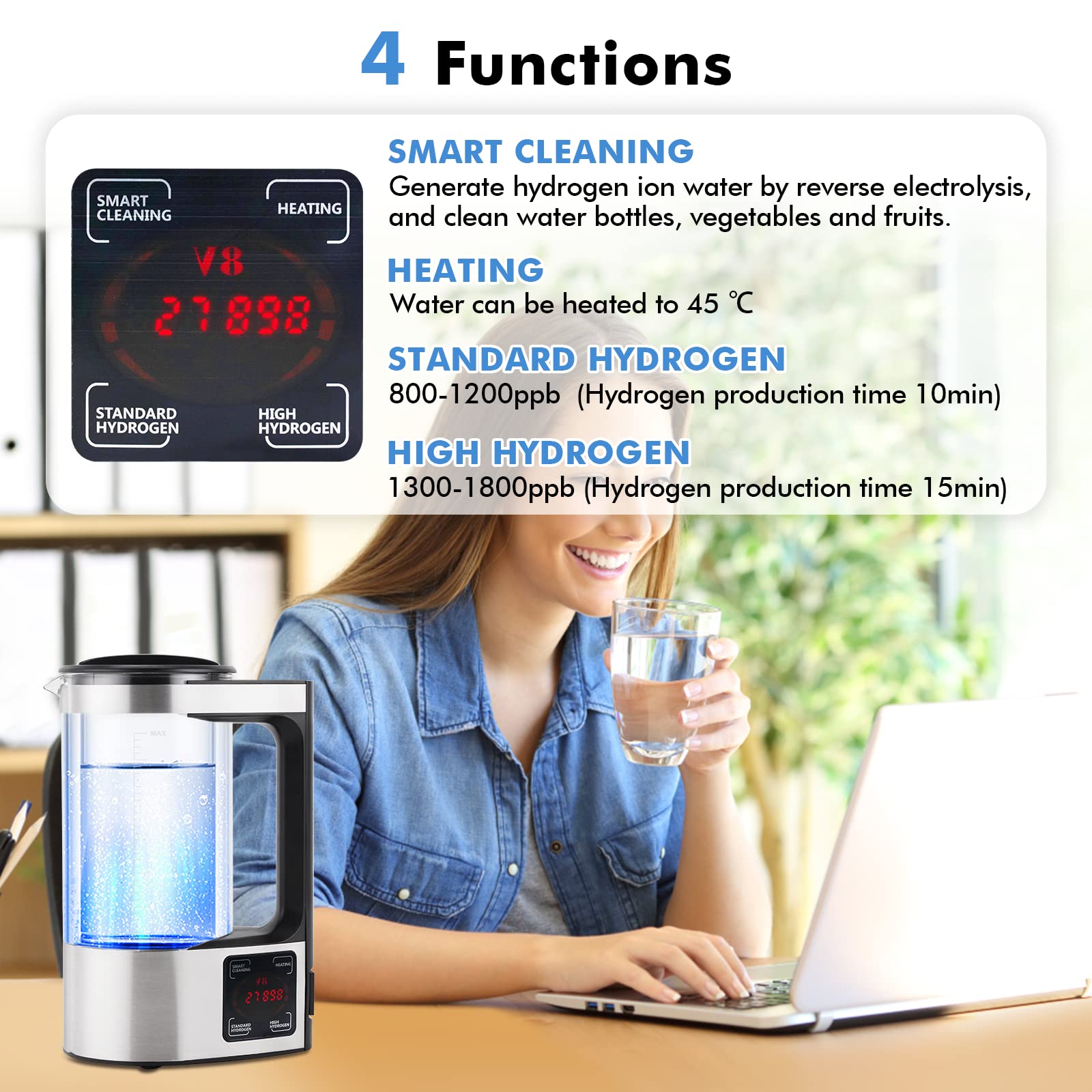 Tecnología Mejorada de Generador de Hidrógeno Ilimitado