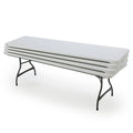 2025 Mesa Plegable Comercial Lifetime de 4 Paquetes de 8 pies - Blanca (80344)