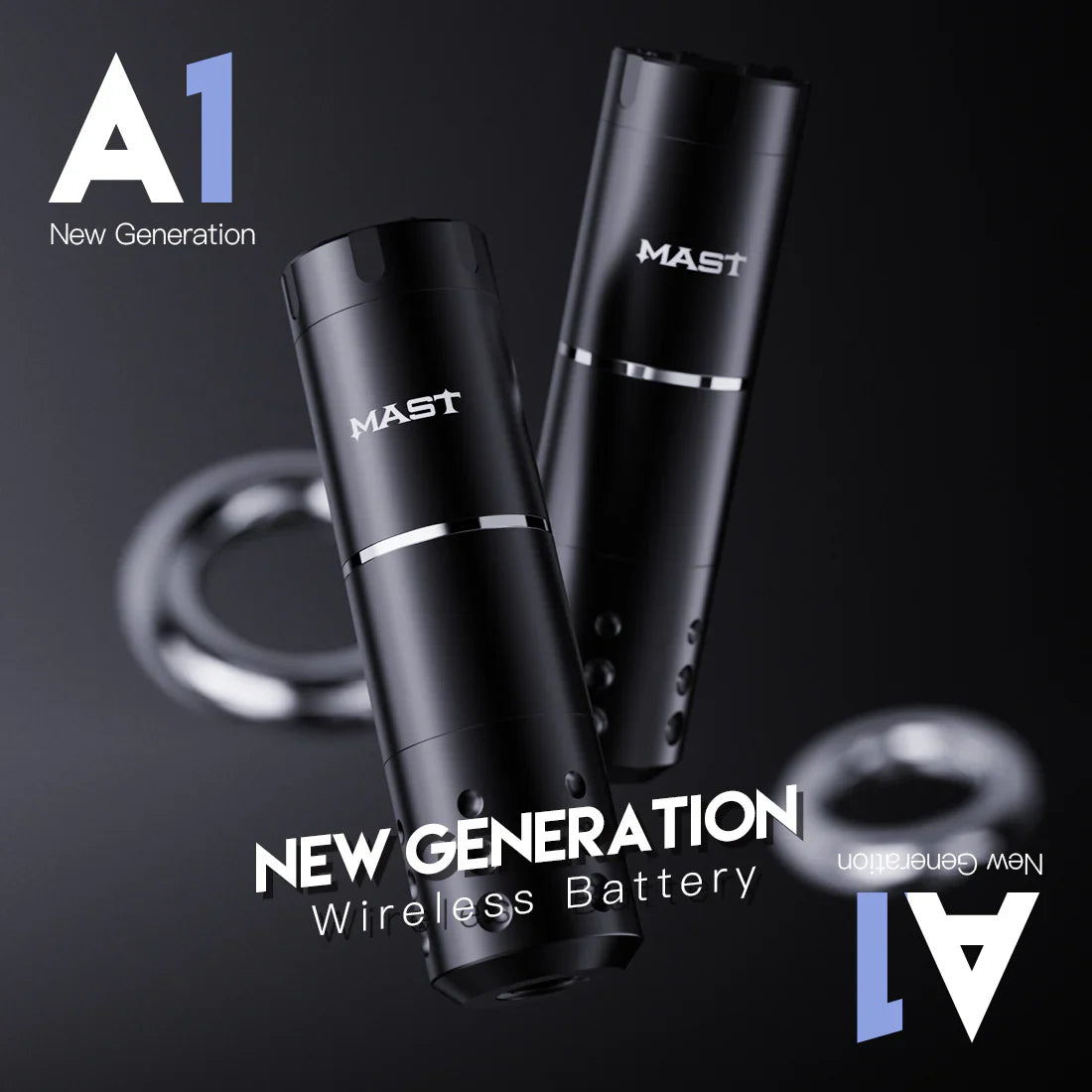 Máquina de Tatuaje Inalámbrica Mast A1 de Nueva Generación con Recorrido de 3.5 mm