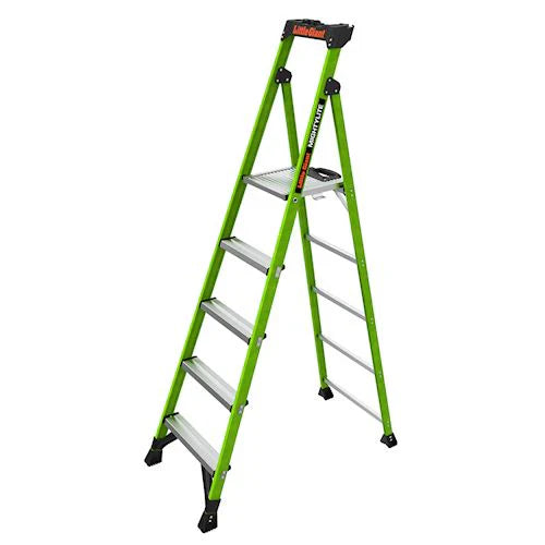2025 Escalera de Tijera MightyLite™ Ultrafuncional de Fibra de Vidrio, Ligera y Segura