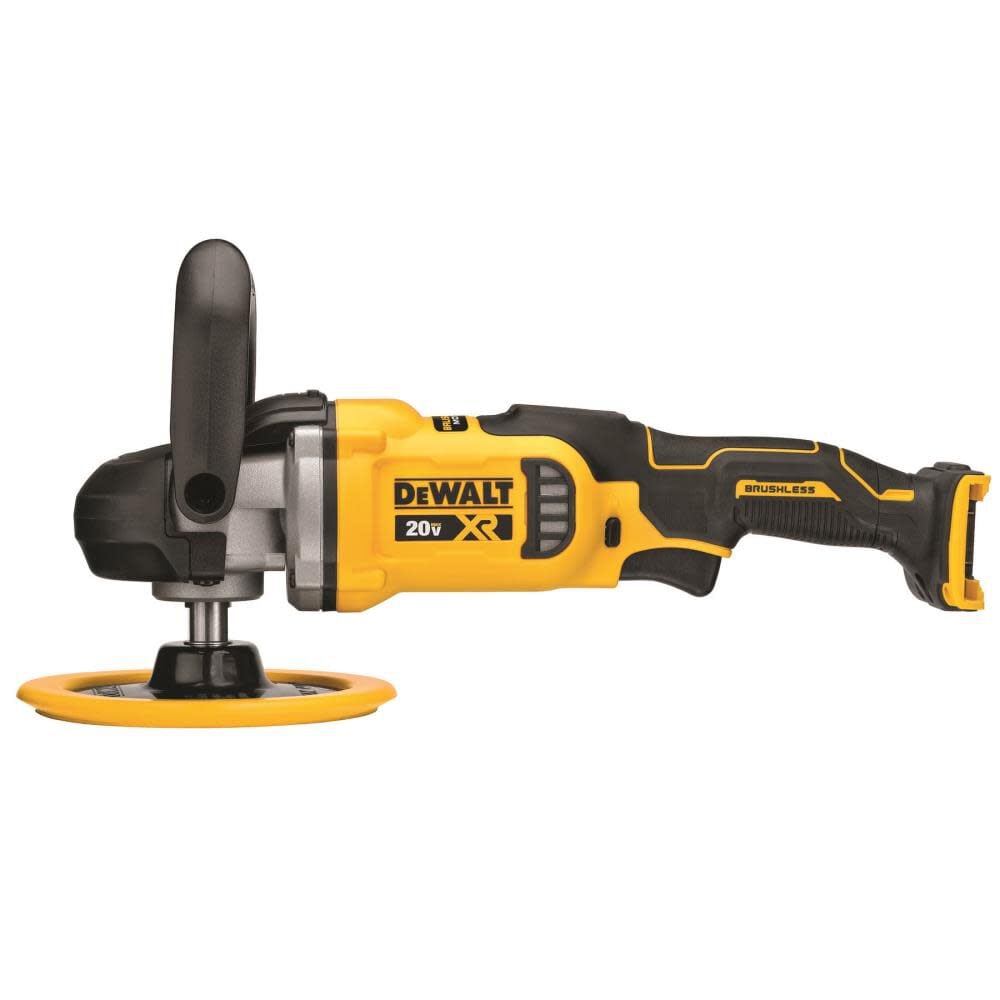 2025 Pulidora Rotativa 20V MAX XR de 7 Pulgadas (180mm) con Velocidad Variable, Herramienta Sola DCM849B