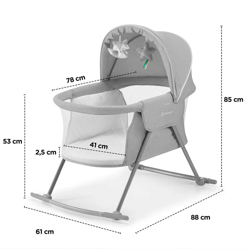 2025 Cuna mecedora 3 en 1 Lovi
