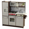 2025 Cocina de Juguete KidKraft Uptown Elite Espresso con Luces y Sonidos
