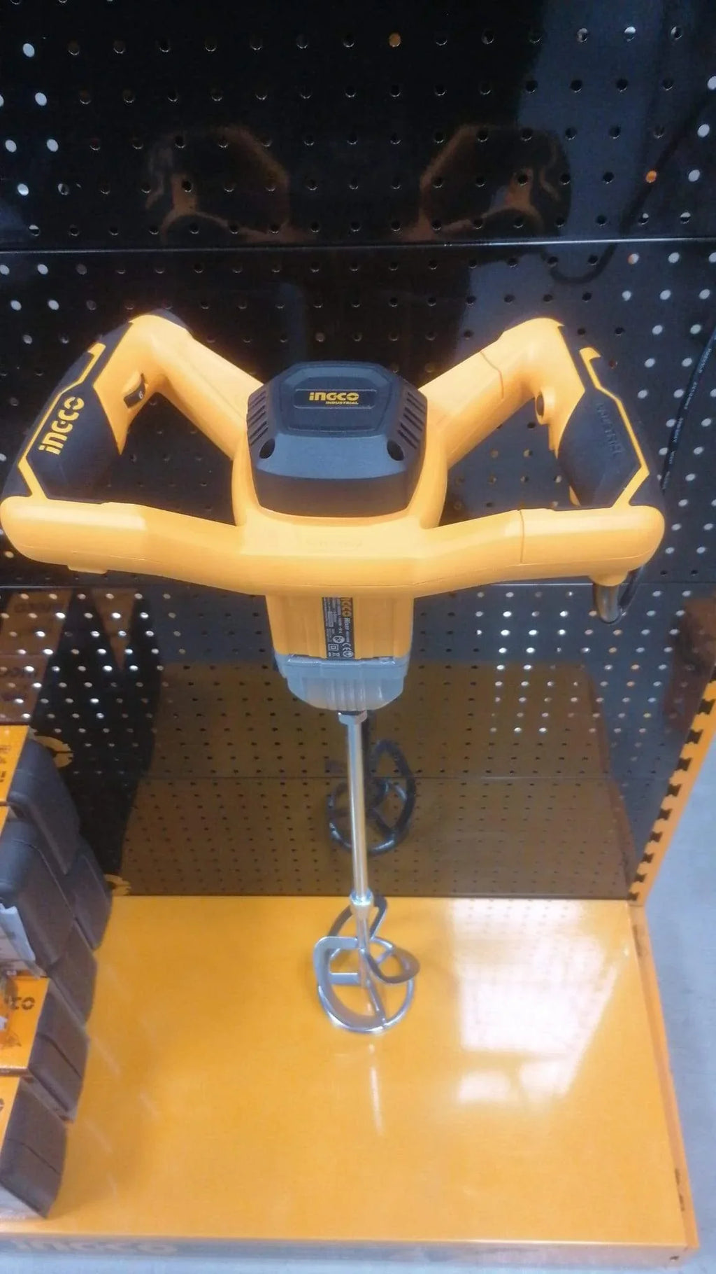 2025 Mezclador de mortero PRO 1400W con accesorios - MX214008 INGCO