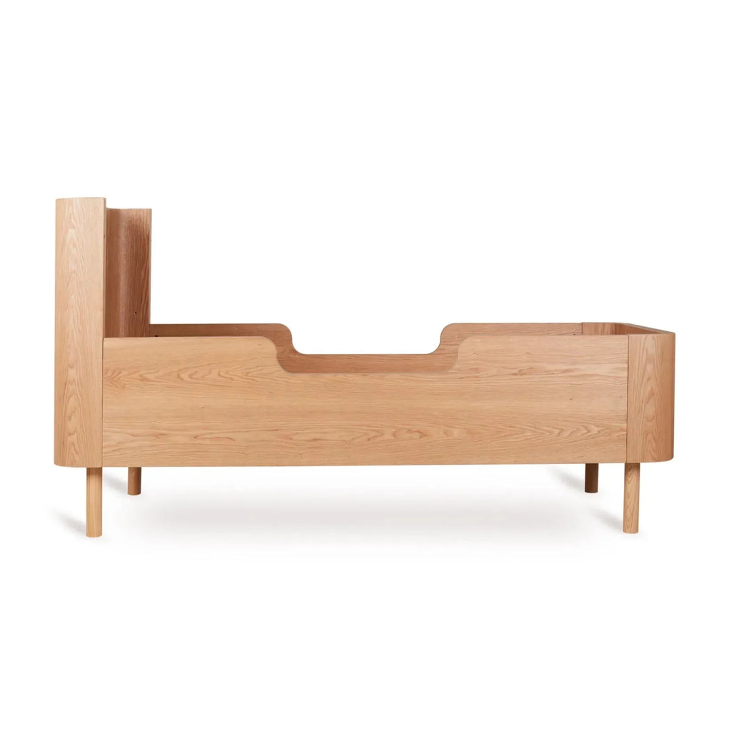2025 Kit junior Quax Hai No Ki – Extensión para cama junior 170 x 70 cm | Extensión para cama 140 x 70 cm | Fresno certificado FSC y MDF | Incluye extensión de somier de lamas, sin colchón