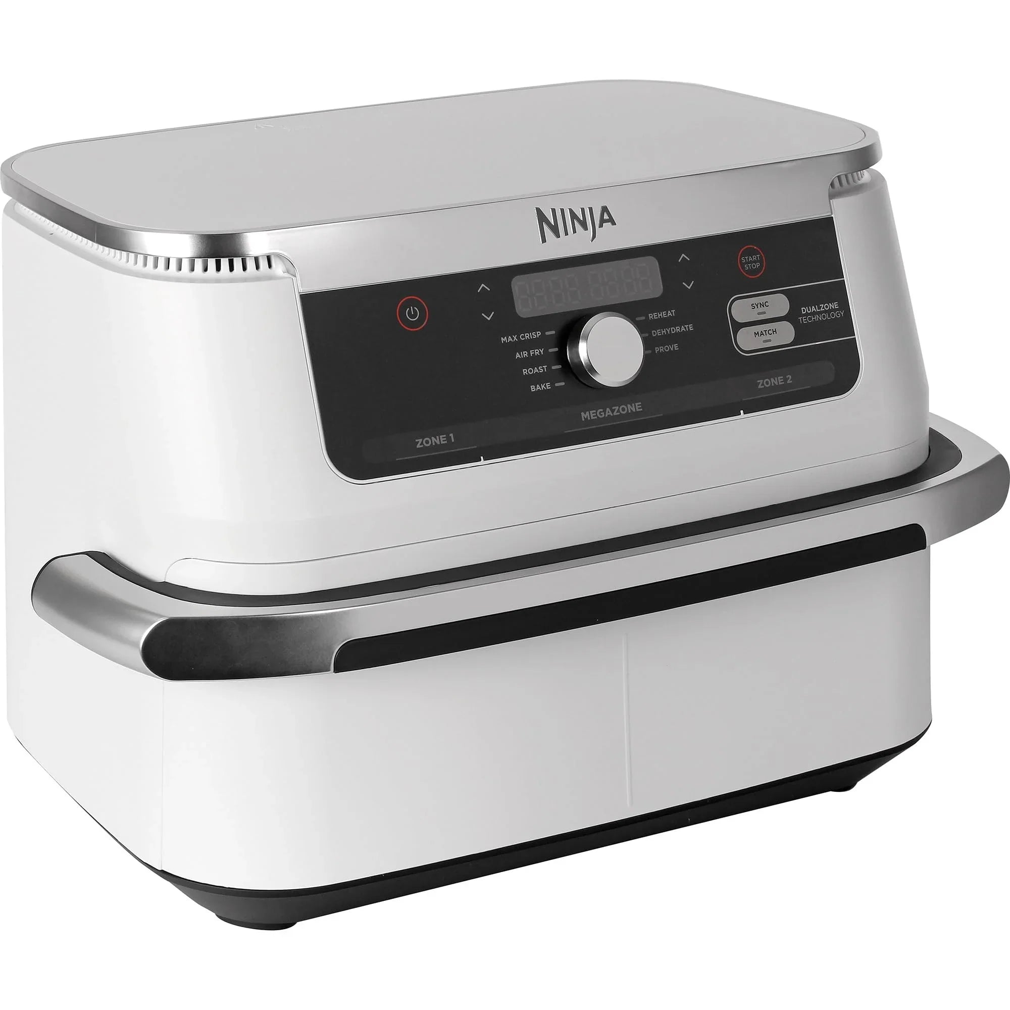 2025 Ninja AF500EUWH Foodi FlexDrawer Freidora de Aire Caliente Blanca