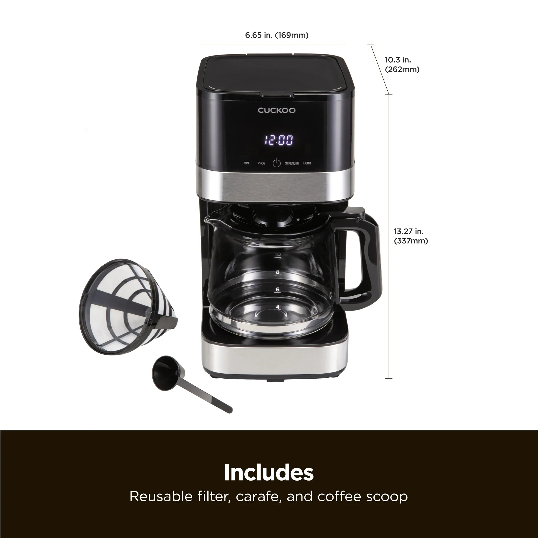 2025 Cafetera de filtro clásica (CCM-BD011B)