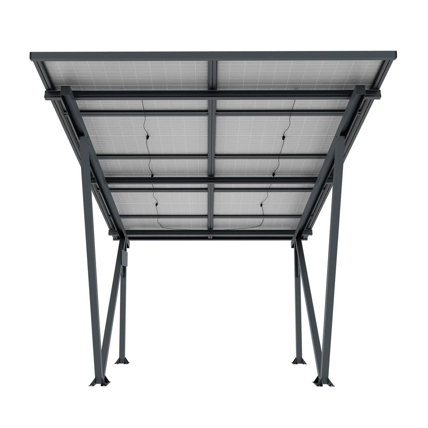 2025 Estructura para cochera solar SunLuxe - 4100 vatios