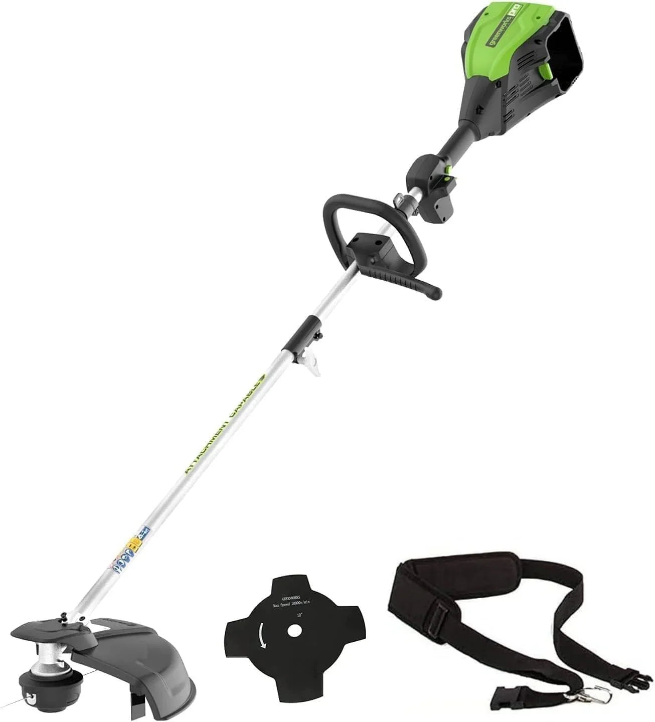 2025 Desbrozadora 80V – Ancho de corte 36 cm (sin batería ni cargador)