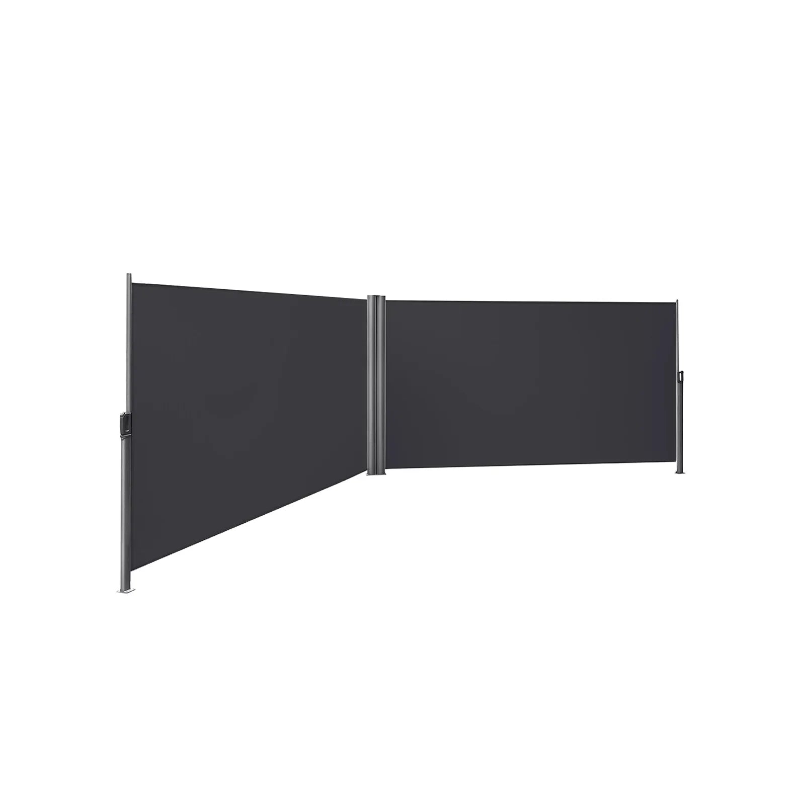 2025 Toldo lateral doble extensible de poliéster grueso