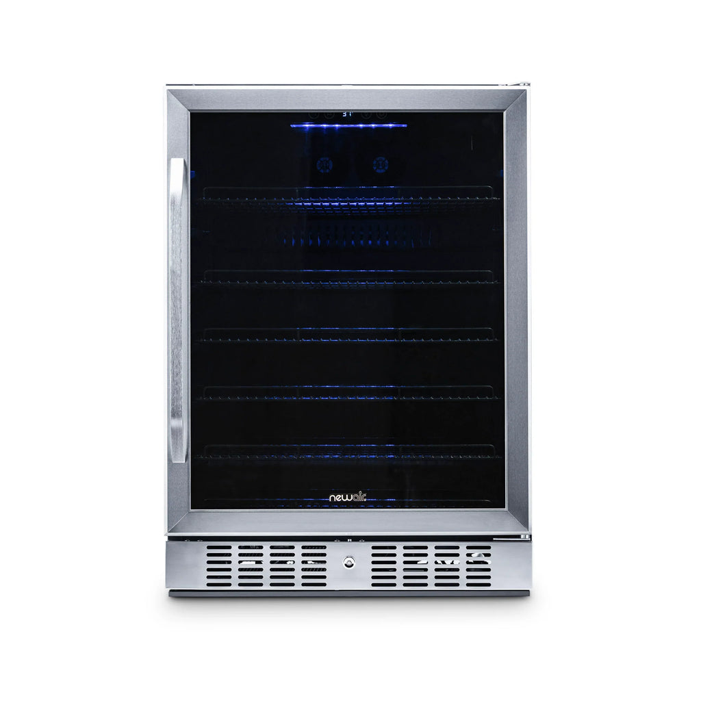 2025 Newair® Refrigerador de Bebidas Empotrable de Acero Inoxidable – 177 Latas – 24"