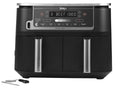 2025 Ninja AF451EU Foodi Max Freidora de Aire 9,5 L, 2470 W, Pantalla Táctil LED, Negro