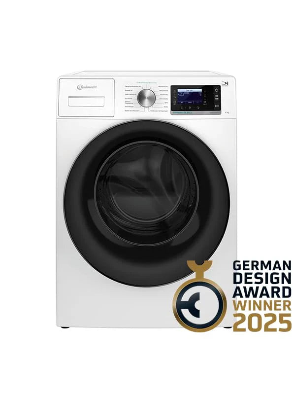 2025 Bauknecht B6R 88 SILENCE DE Lavadora / 8 kg / Carga frontal / Supreme Silence / Clase energética A-20 % / 1400 rpm / Motor ZEN / Muy silenciosa / Steam 3.0 – 3 tecnologías de vapor potentes