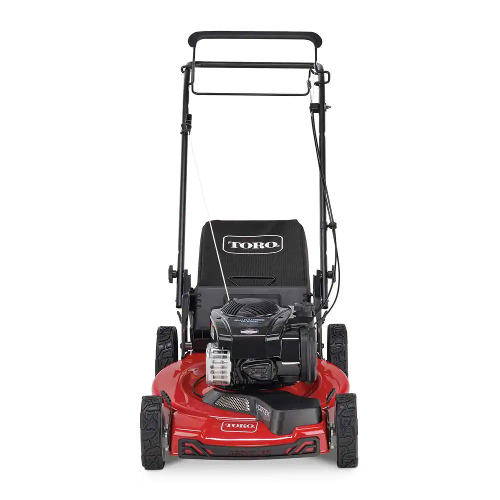 2025 Cortacésped autoportado con tracción delantera Briggs & Stratton High Wheel Recycler con gran recipiente de recogida