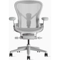 2025 Silla de Oficina Herman Miller Aeron Remastered Tamaño C - Color Mineral, Ajustes Completos, Ruedas para Suelo Duro