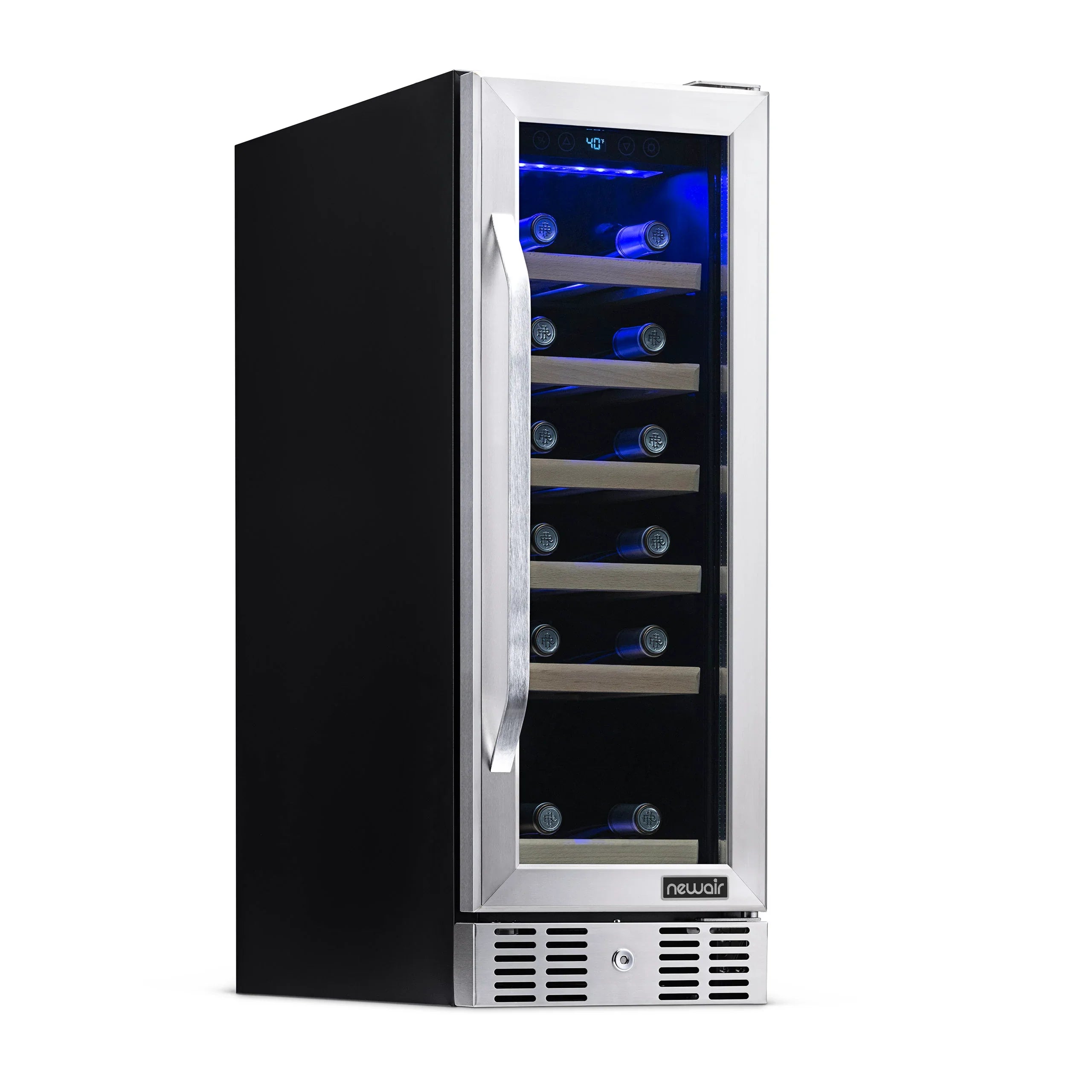 2025 Refrigerador de Vinos Empotrable Newair – Acero Inoxidable