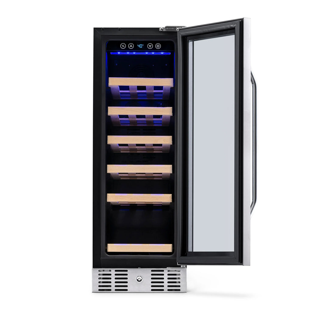 2025 Refrigerador de Vinos Empotrable Newair – Acero Inoxidable