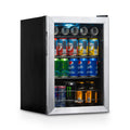2025 Newair® Refrigerador de Bebidas Independiente de Acero Inoxidable – 90 Latas – 17”