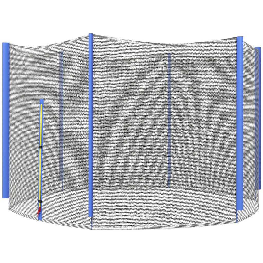 Red De Seguridad Para Cama Elástica Sportnow Pe, Ø244x180 Cm, Azul