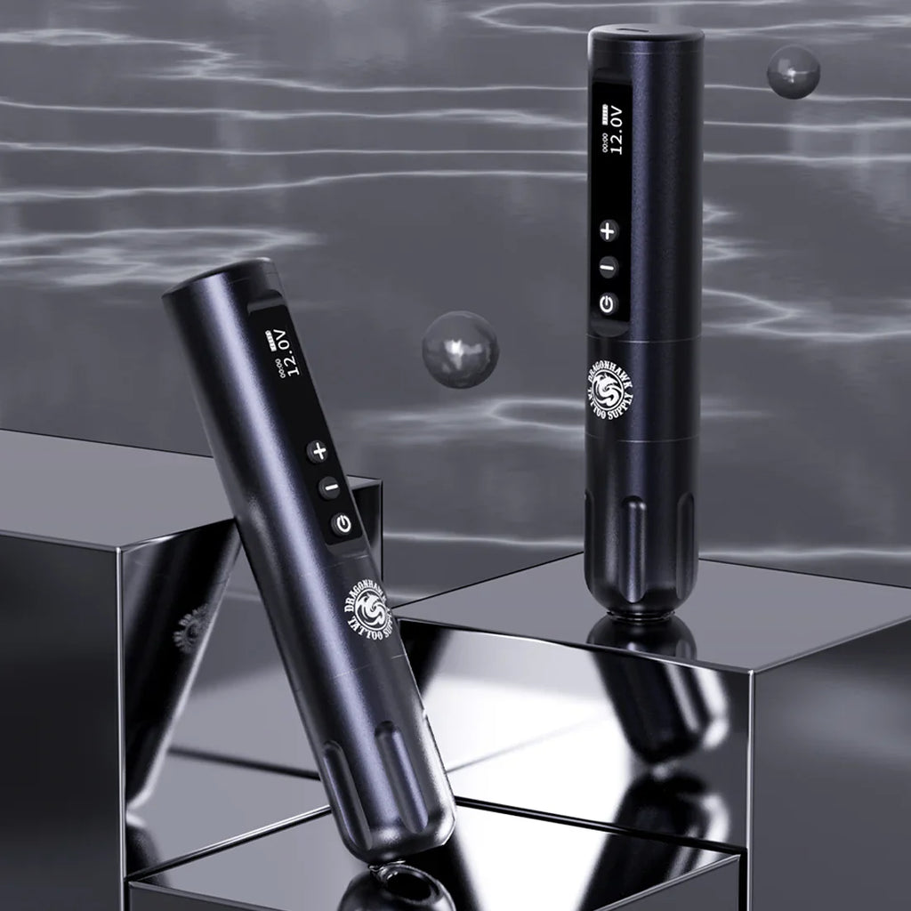 Máquina de Tatuaje Wireless Dragonhawk X9 con recorrido de 3.5 mm