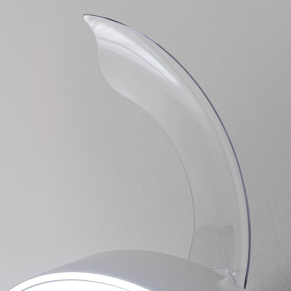 Ventilador de Techo Cecotec con Aspas Retráctiles y Lámpara Invisible EnergySilence Aero 4280 de Acero, 40 W, Diámetro 42 Pulgadas (106 cm), Temporizador, 3 Tonos de Luz, Función Verano-Invierno