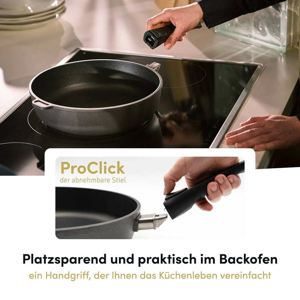 2025 Sartén para crepes / sartén plana Ø 28 cm