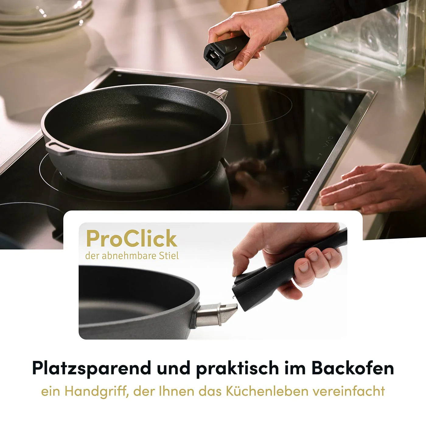 2025 Sartén para crepes / sartén plana Ø 28 cm