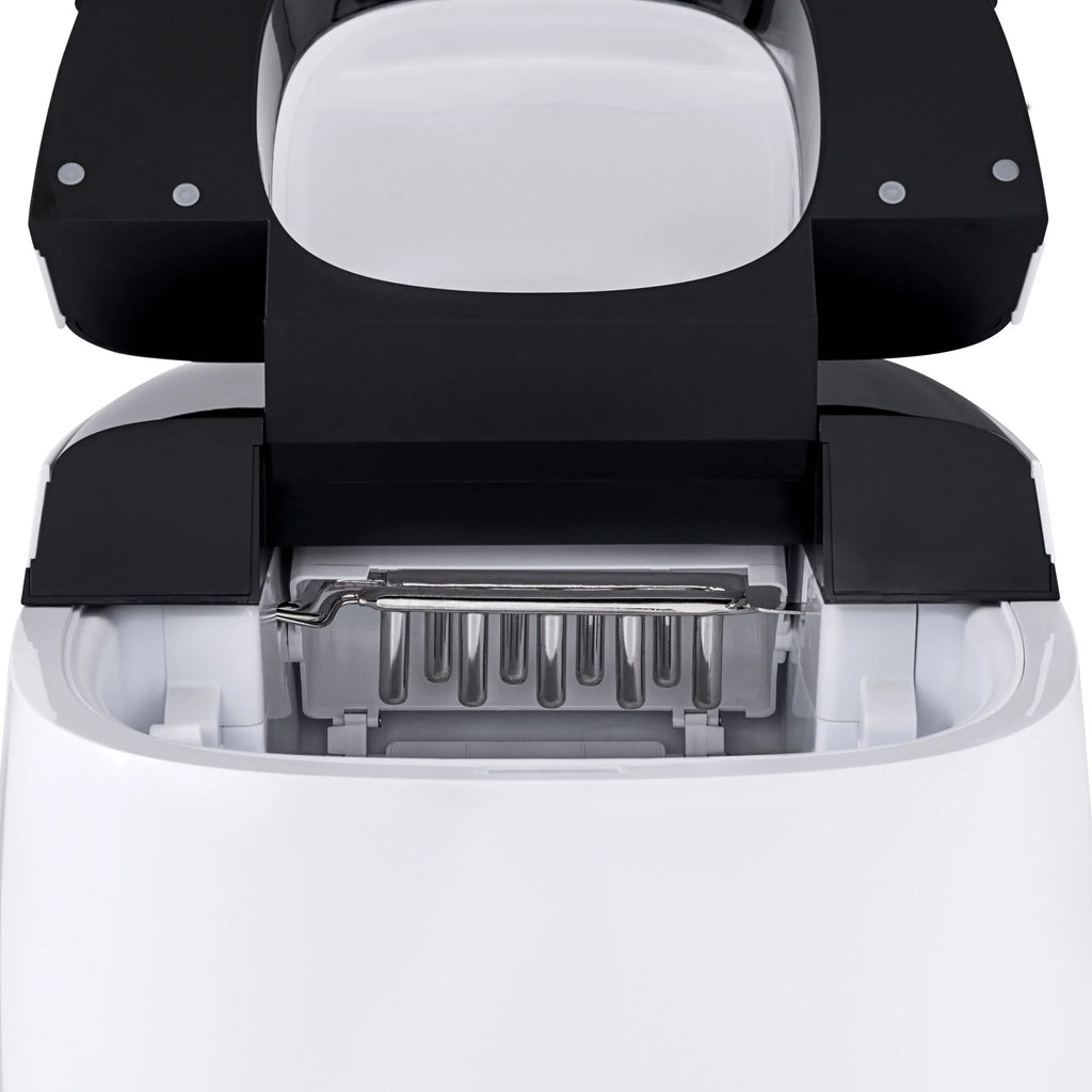 2025 Máquina de Hielo de Encimera Newair® – Cubos de Hielo en Forma de Bala, Blanco