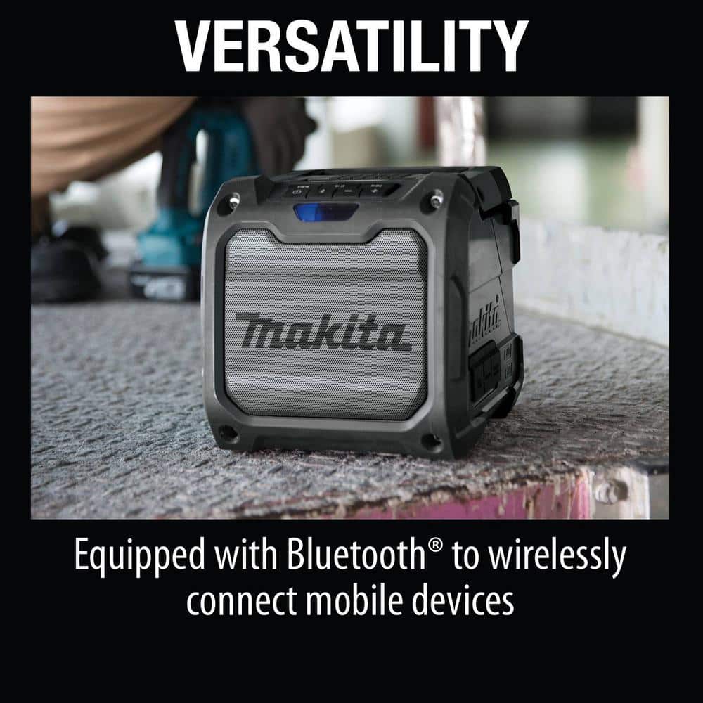 2025 Altavoz Bluetooth para Sitio de Trabajo Cordless 18V LXT / 12V max CXT (Solo Herramienta) XRM08B