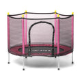 Cama Elástica Infantil Salty 140 Rosa - Juegos Y Juguetes Infantiles Para Niños Al Aire Libre