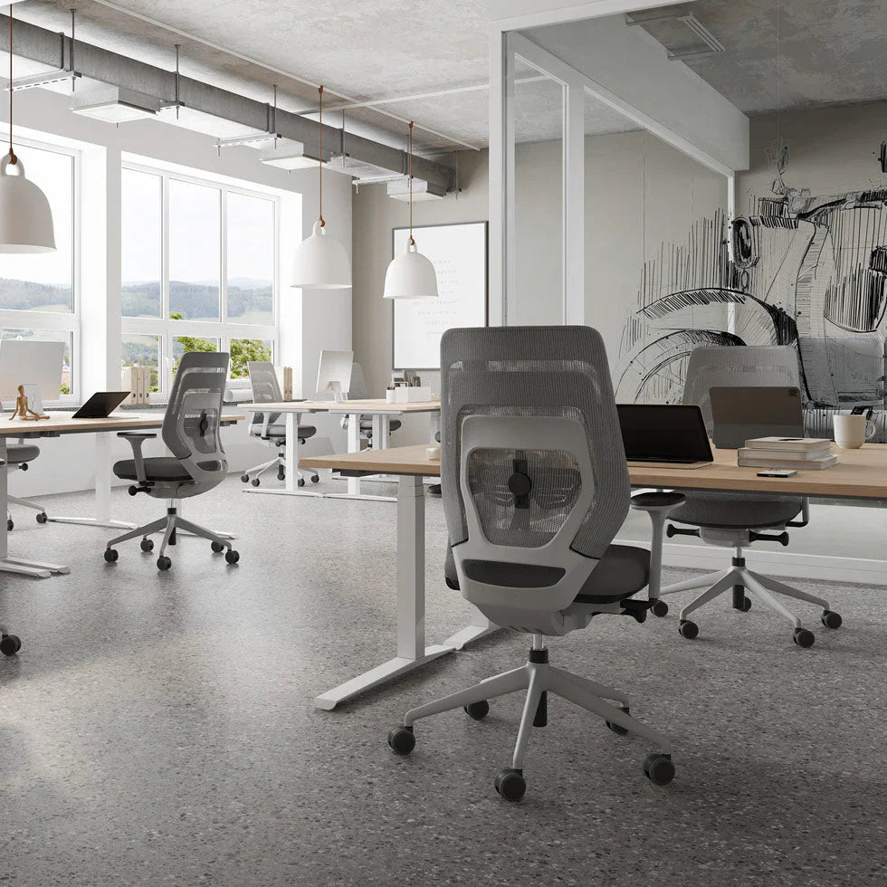 2025 Silla de Oficina Ergonómica FM Asiento – Garantía del Mejor Precio en 28 Colores