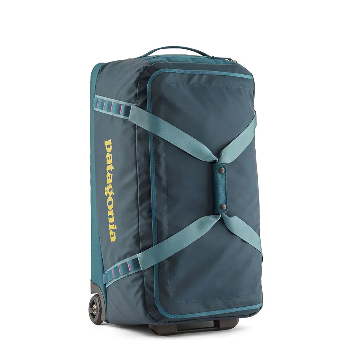 2025 Black Hole Wheeled Duffel 70L - Bolsa con ruedas de tejido reciclado
