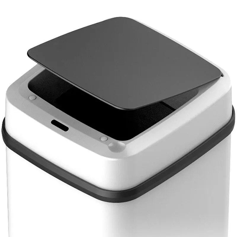 Cubeta de Basura de Cocina Automática con Sensor de Movimiento y Tapa Sin Contacto