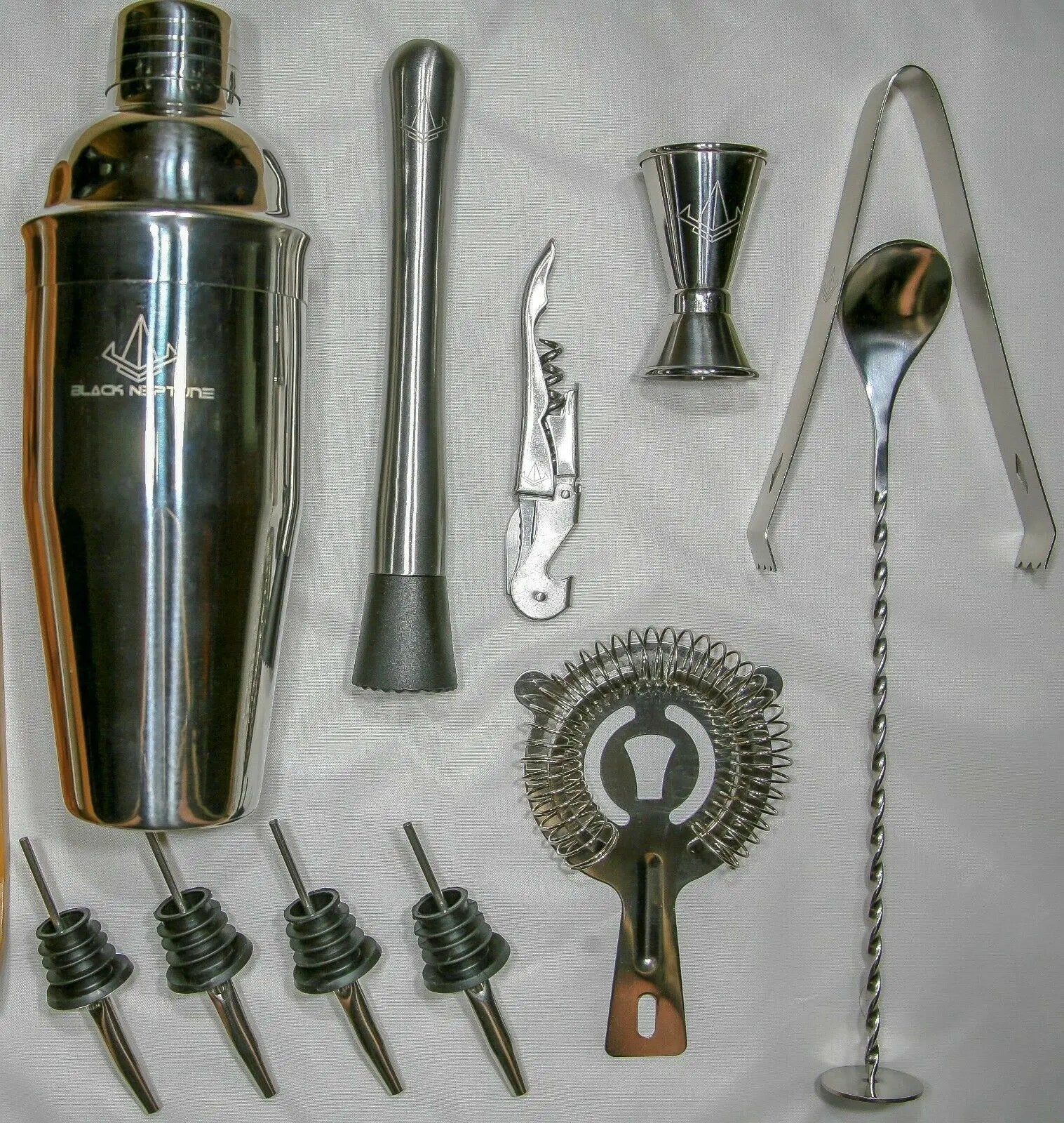 Kit Todo en Uno para Bartender con Coctelera – 11 piezas