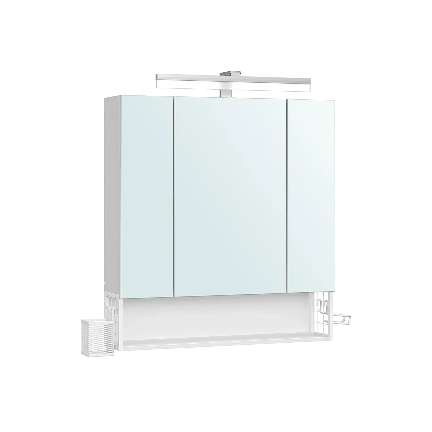 Armario de Baño con Espejo 3 Puertas