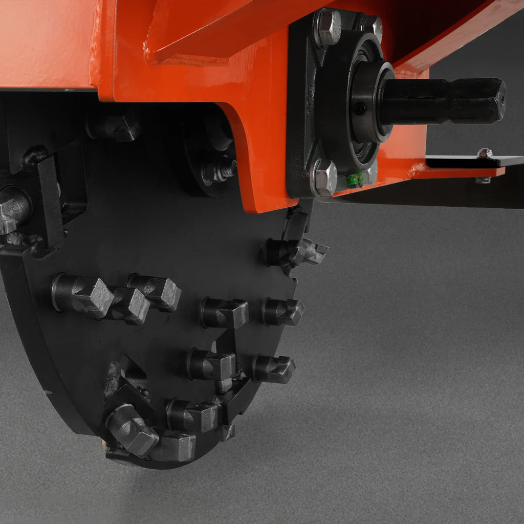 2025 Trituradora de Tocones MechMaxx SG24 – Enganche de 3 Puntos PTO con 34 Dientes de Carburo + Eje PTO Incluido