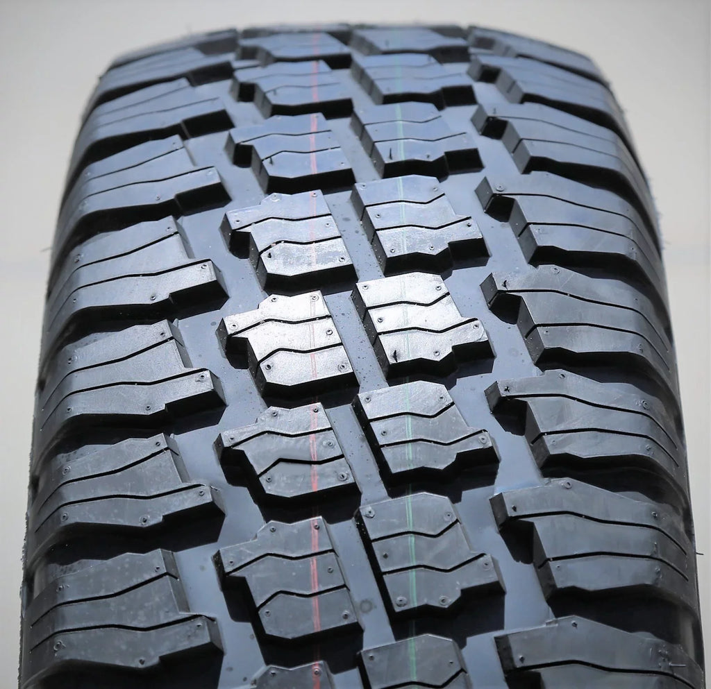 Juego de 2 neumáticos todoterreno Haida Puma HD818 LT 235/75R15 104/101S 6 capas, índice de carga C, perfil M/T barro