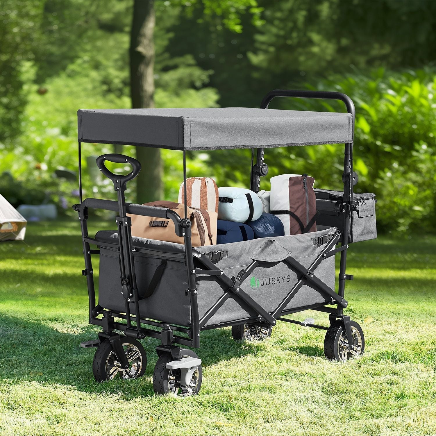 2025 Carro plegable con techo y bolsa