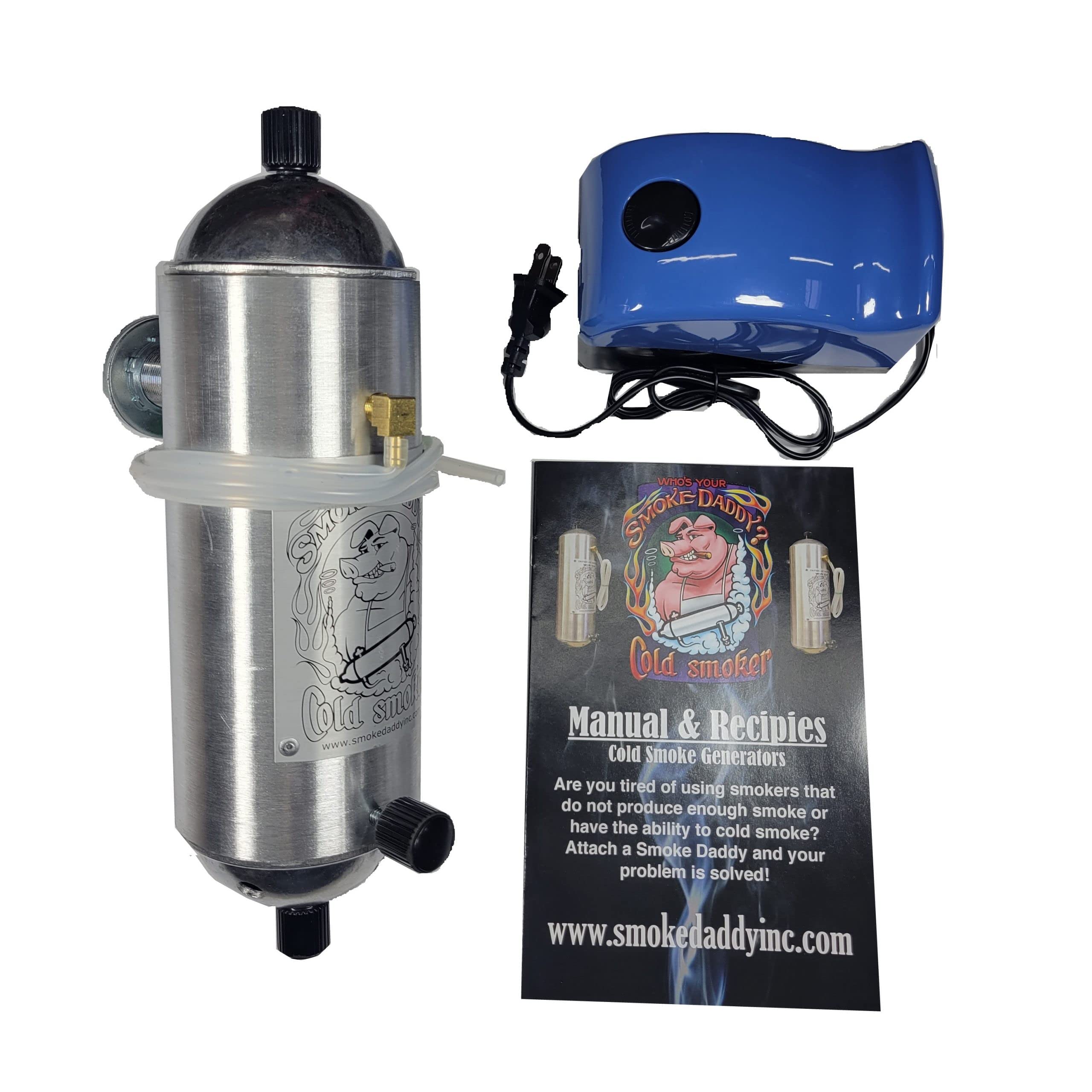 2025 Smoke Daddy Big Kahuna Hot or Cold Smoke Generator | Accesorio para BBQ